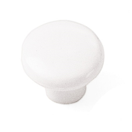 Laurey 1 1/4" Plastic Knob, White 34642